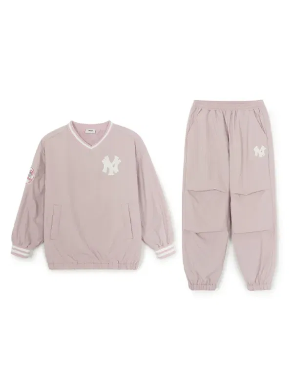 Спортивный костюм с логотипом Coopers, Mlb Kids, розовый — фото 2