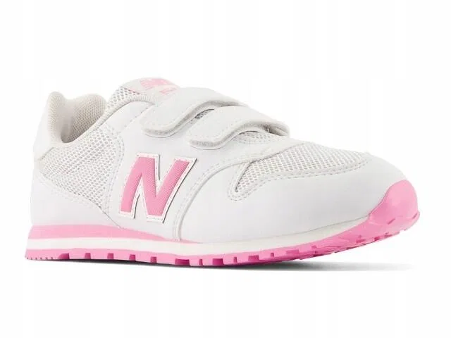 Детские кроссовки с липучкой New Balance, Цвет Weiss — фото 4