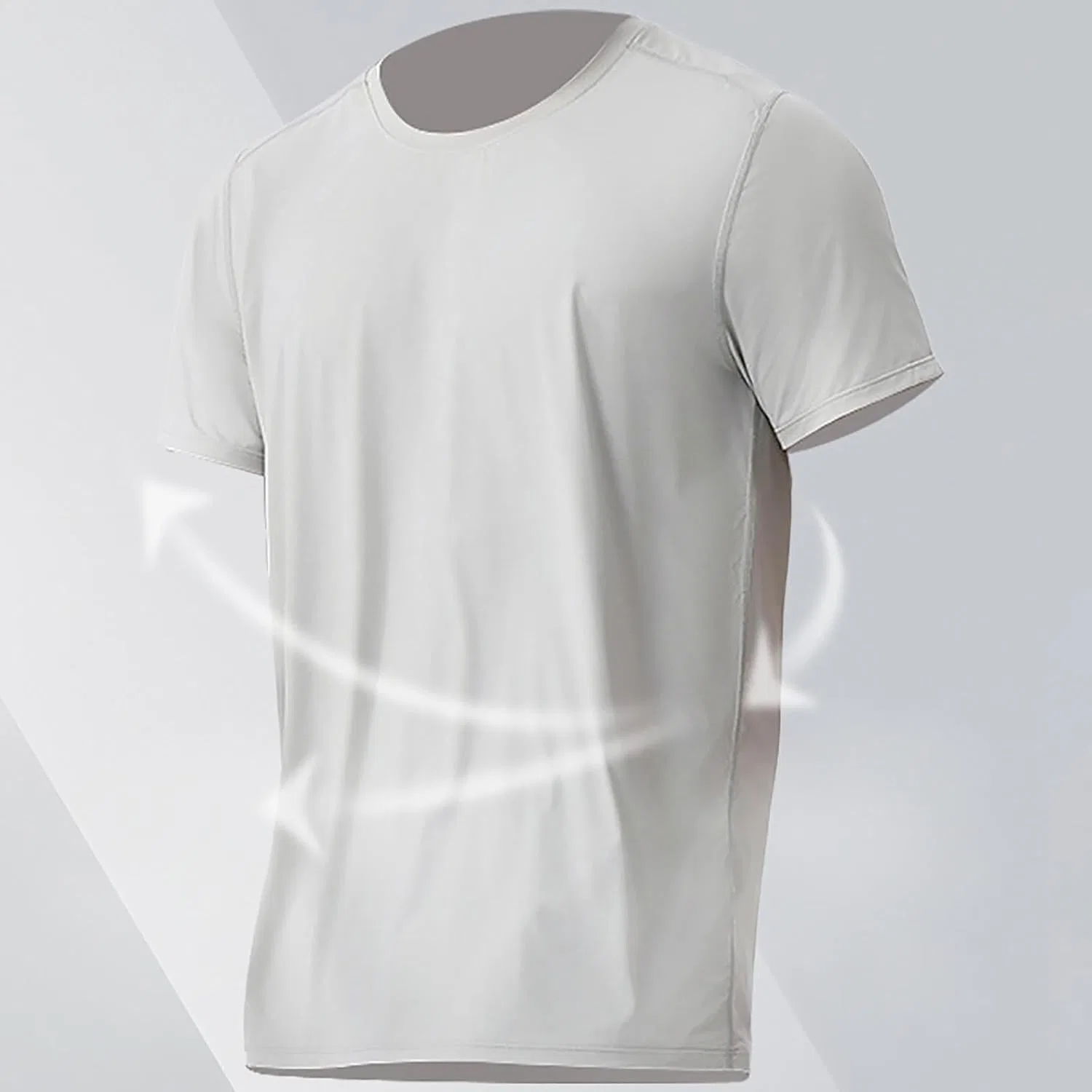 Мужская футболка с защитой UPF 50+ Pelang, Gray — фото 4