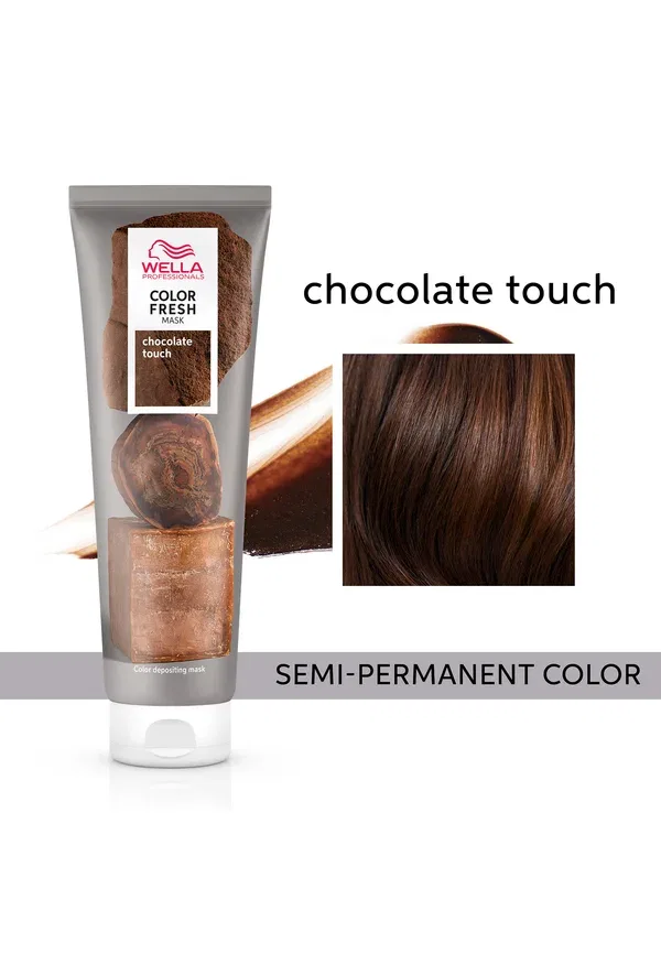 Маска для волос 2-в-1 Professionals Color Fresh Mask Wella, Chocolate Touch, 150 мл, шоколадный — фото 2