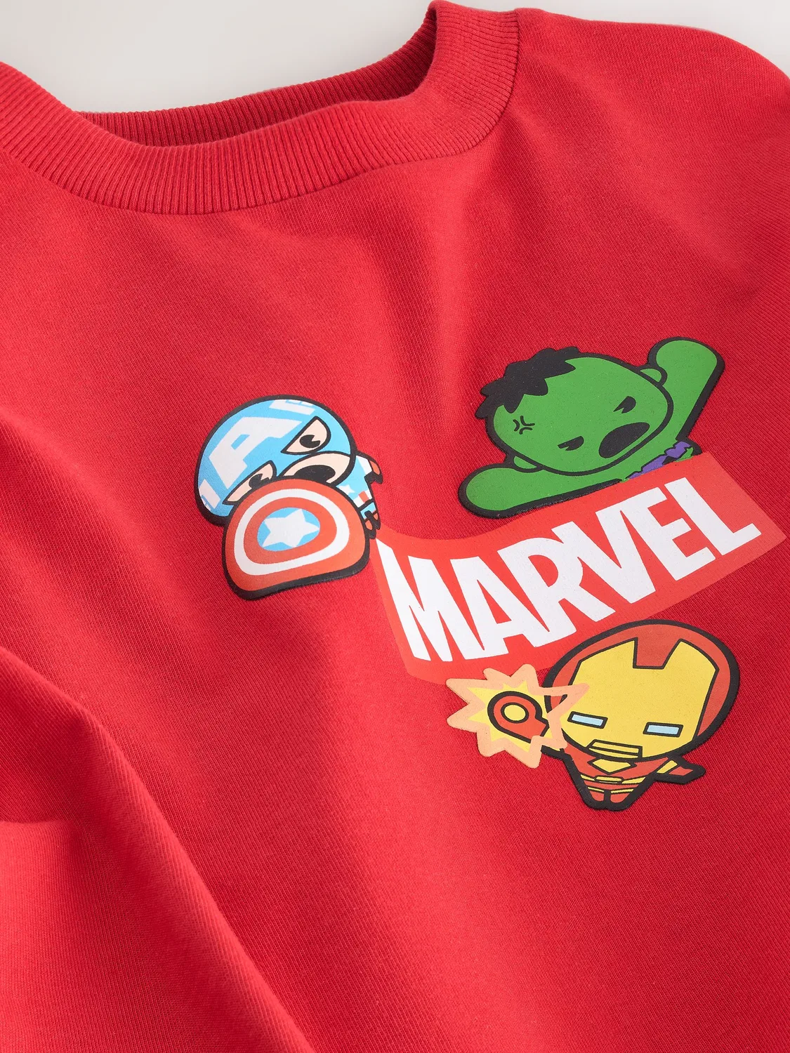 Футболка с принтом Marvel Avengers, Red Back Print Next, красный — фото 4