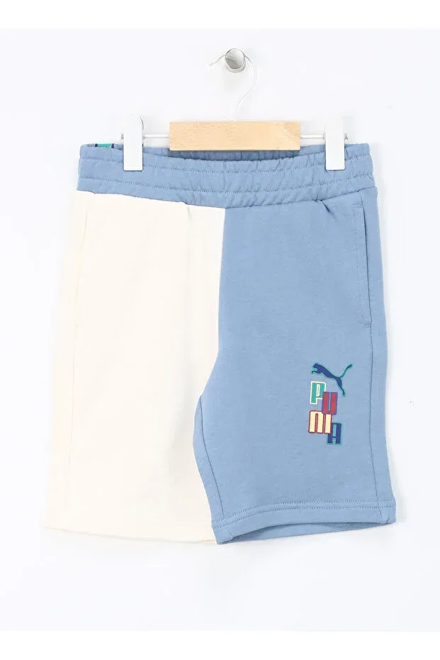 Детские шорты для мальчиков хлопковые Puma, Blue