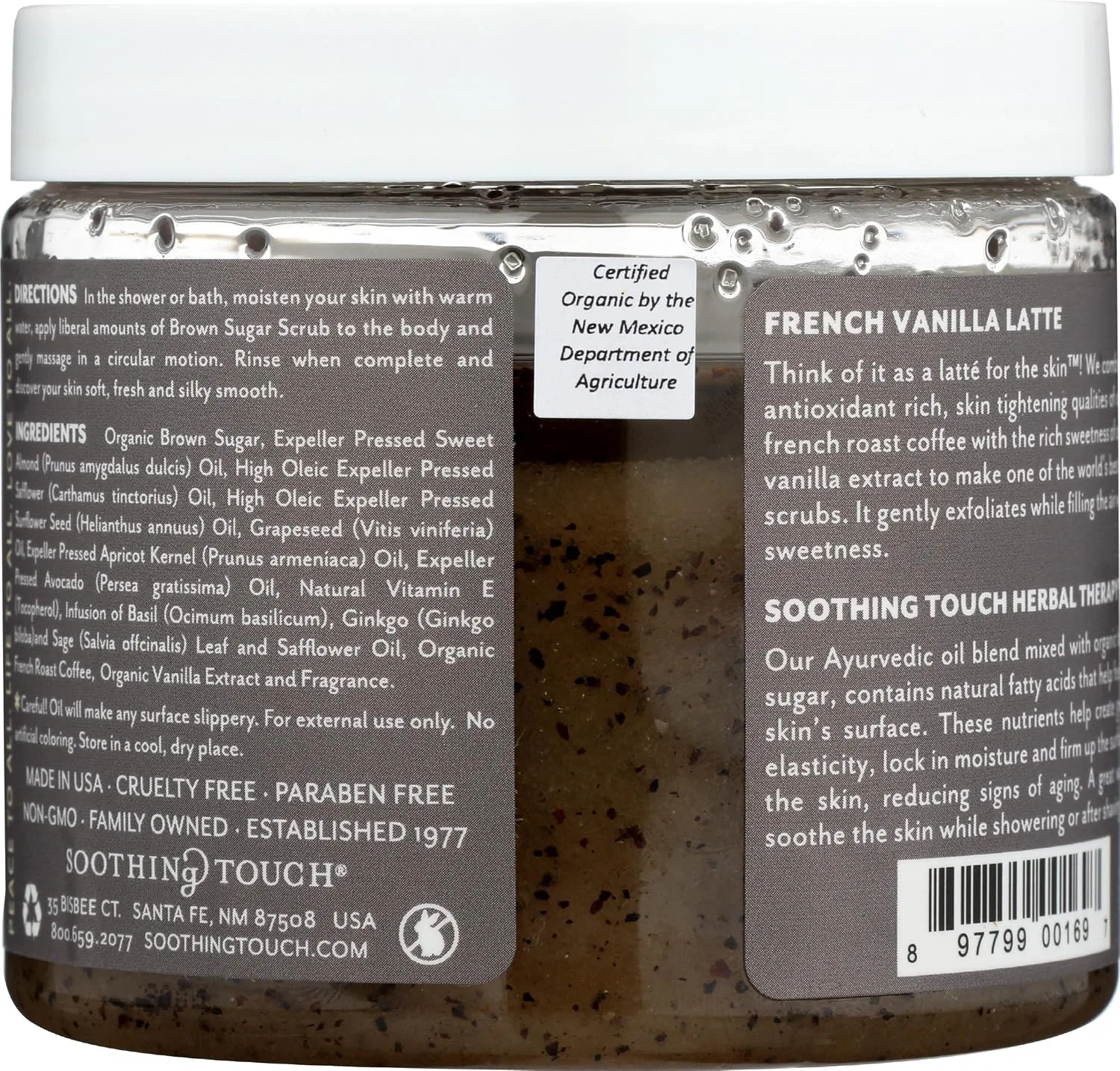 Скраб для тела Brown Sugar French Vanilla, Soothing Touch, 454 г — фото 2
