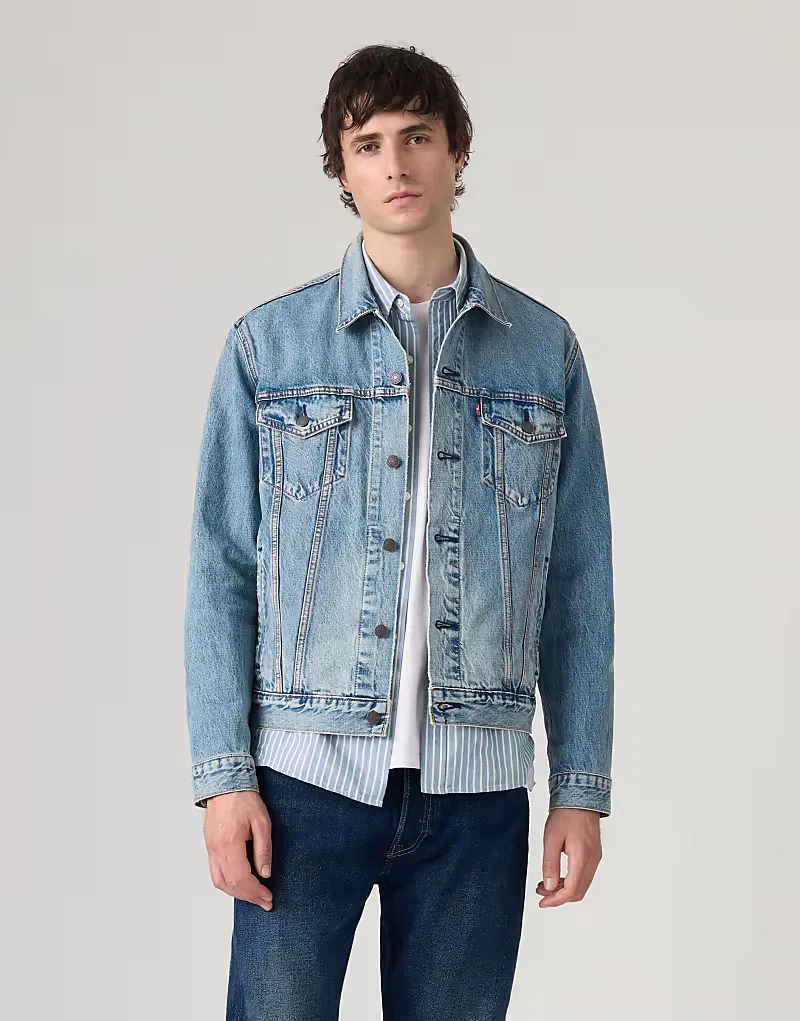 Куртка-тракер кордовая Levi's, темно-синий