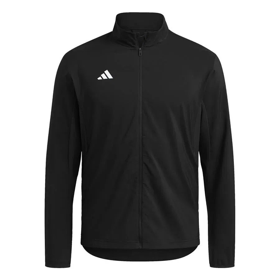 Спортивная куртка с капюшоном Adidas AdiZero E Jckt, Черный — фото 2