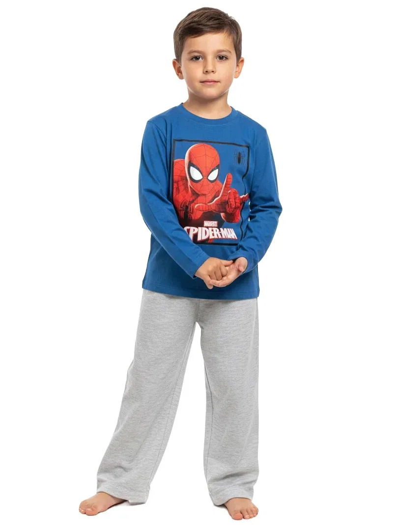 Пижамный комплект с длинным рукавом Marvel Spiderman Spiderman, синий