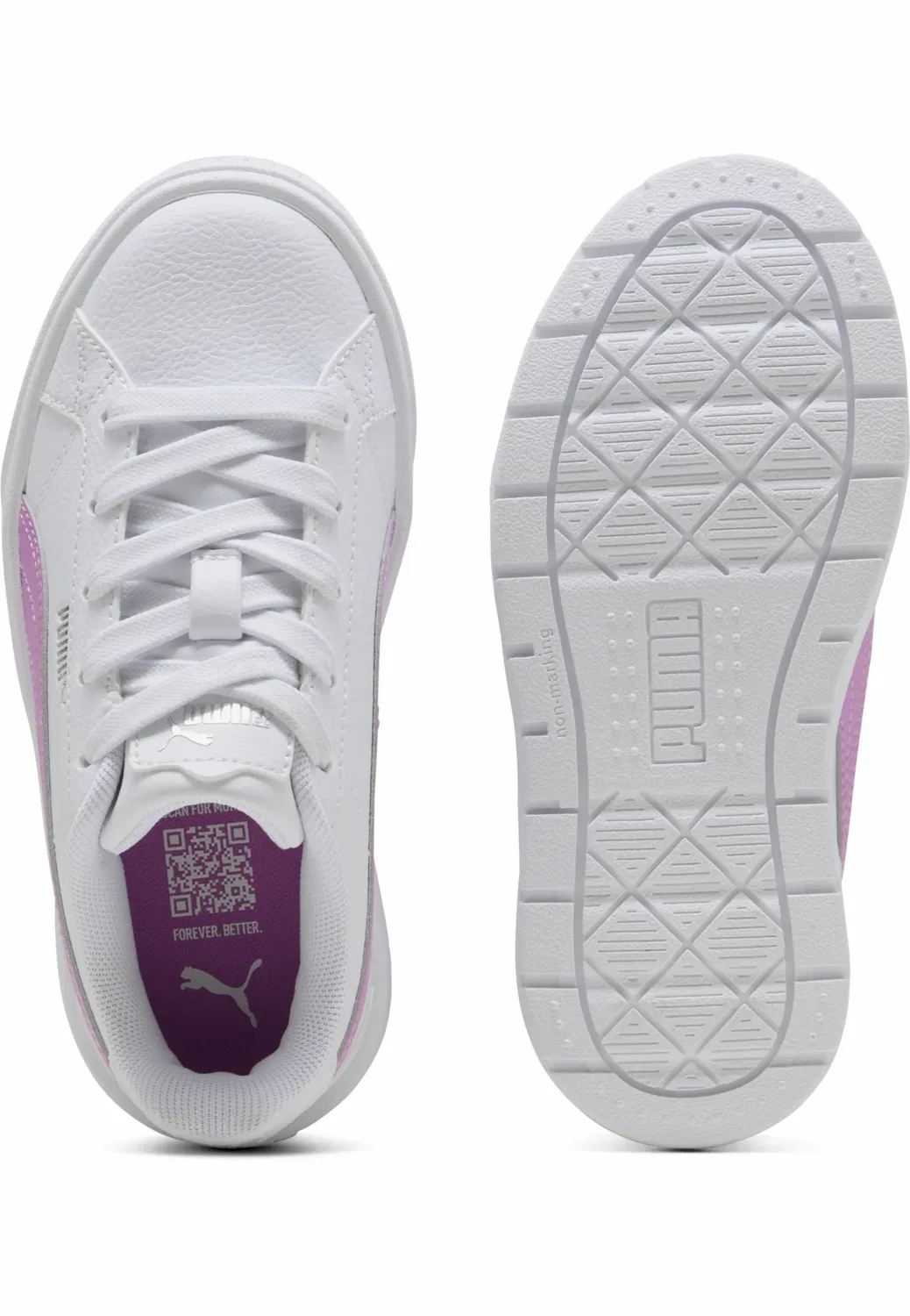 Кроссовки Karmen ii Puma, White-Mauve Pop- Silver-Coloured — фото 3