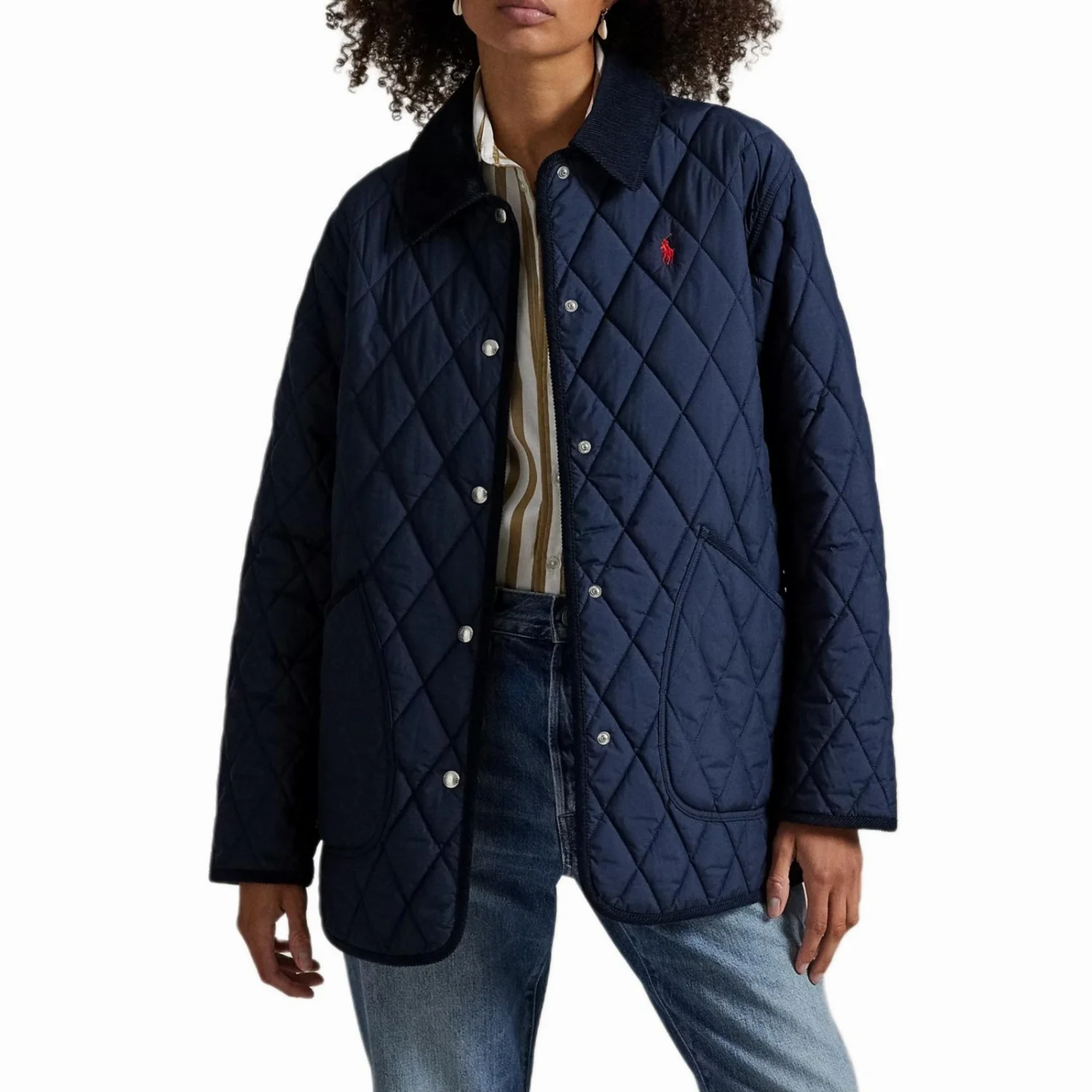 Пуховик Polo Ralph Lauren, темно-синий