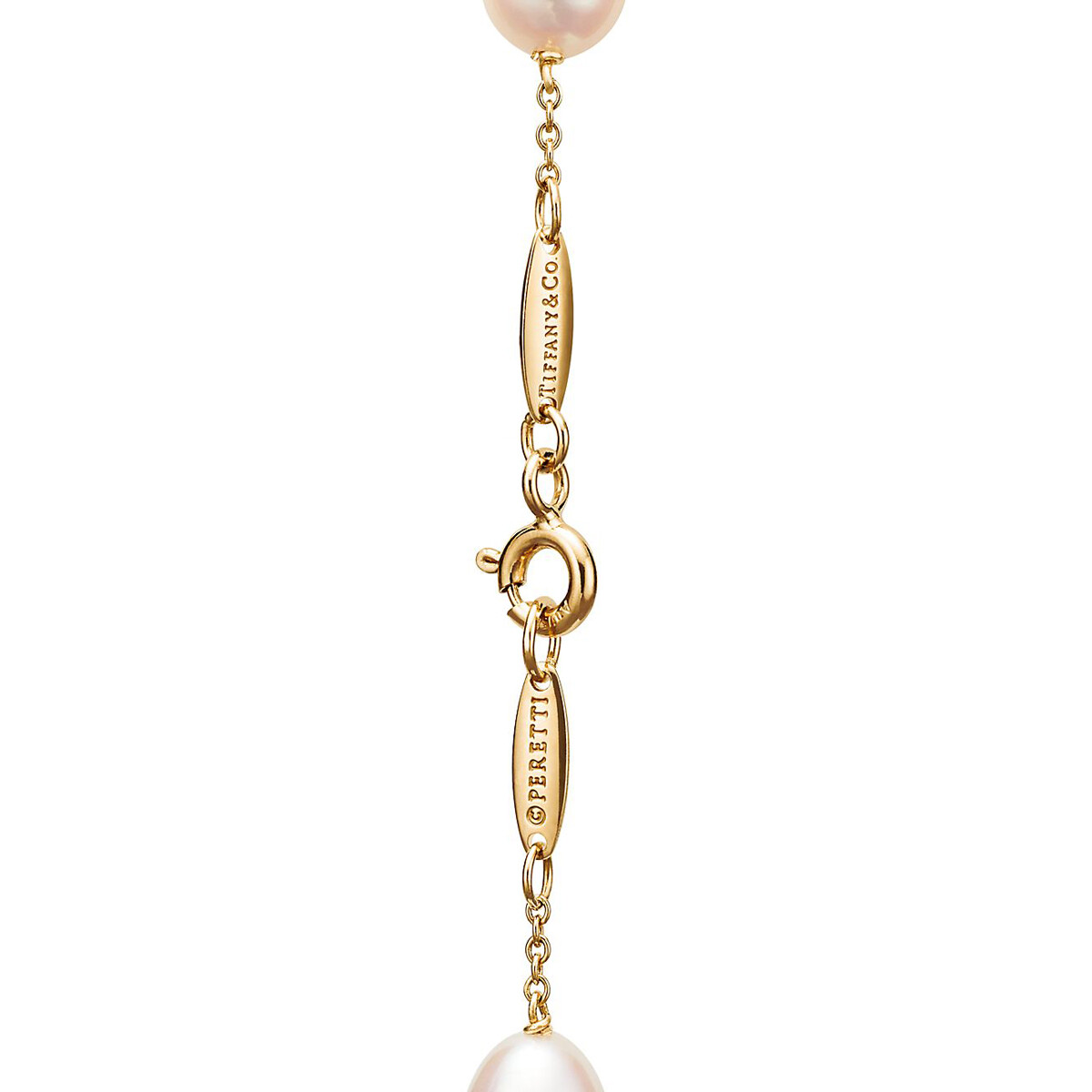 Браслет Tiffany & Co. Elsa Peretti Pearls by the Yard, золото — фото 3