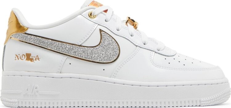 

Кроссовки Nike Air Force 1 Low GS 'NOLA', белый