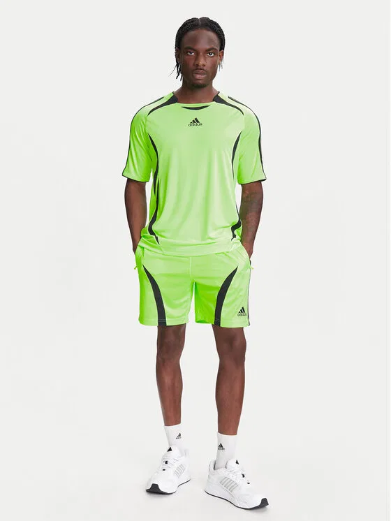 Футболка loose fit Teamgeist adicolor Adidas, зеленый — фото 2