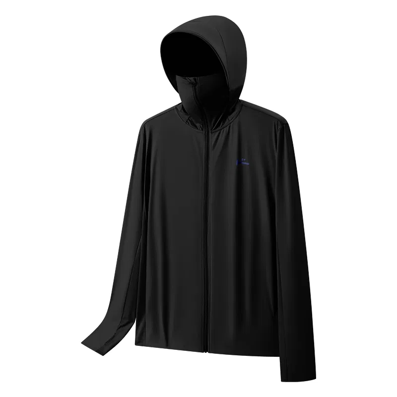 Детская солнцезащитная одежда с принтом Blue Mood Chest Logo MINISO, Black