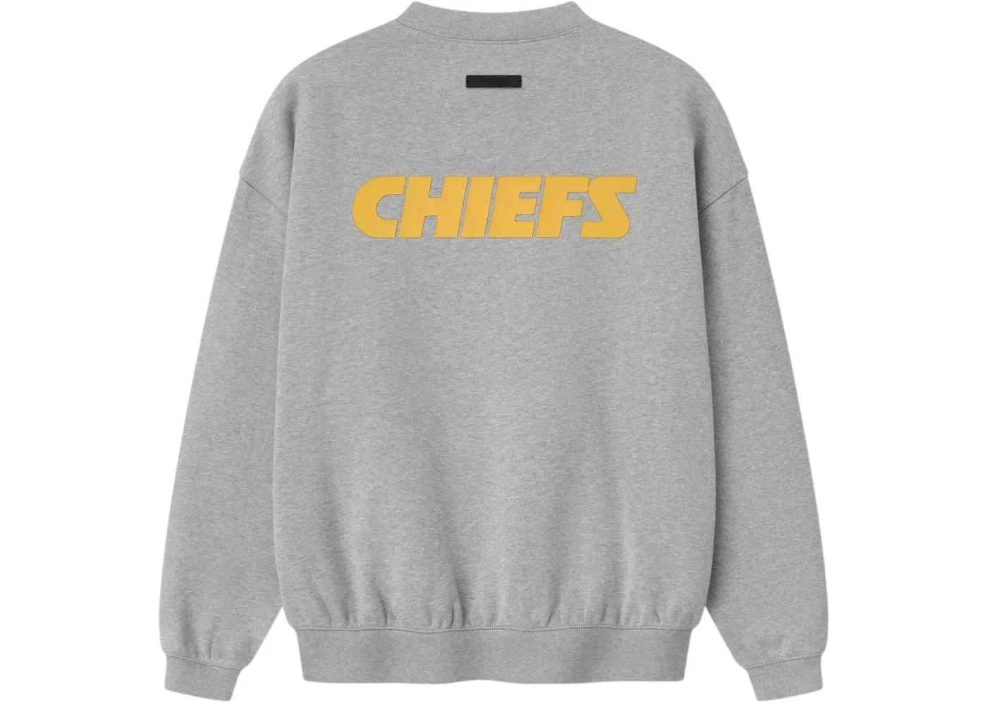 Мужской свитшот с длинным рукавом Fear of God Essentials Chiefs Sport Crewneck, Concrete Heather — фото 2