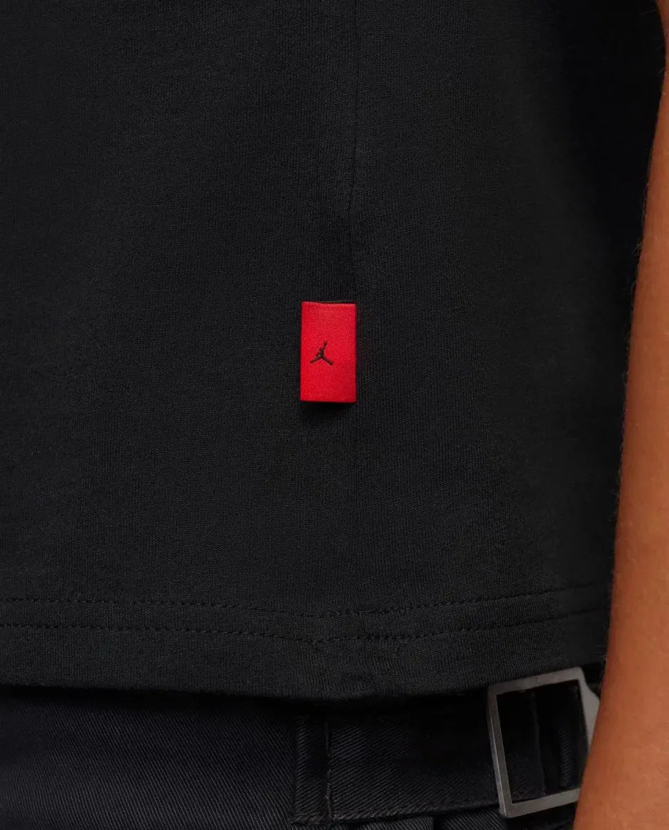 Женская футболка с принтом Graphic Jordan, Negro — фото 4