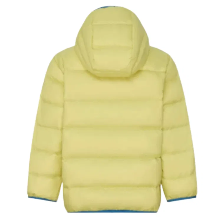 Детская куртка на пуху с капюшоном Adidas, Light Gold — фото 3