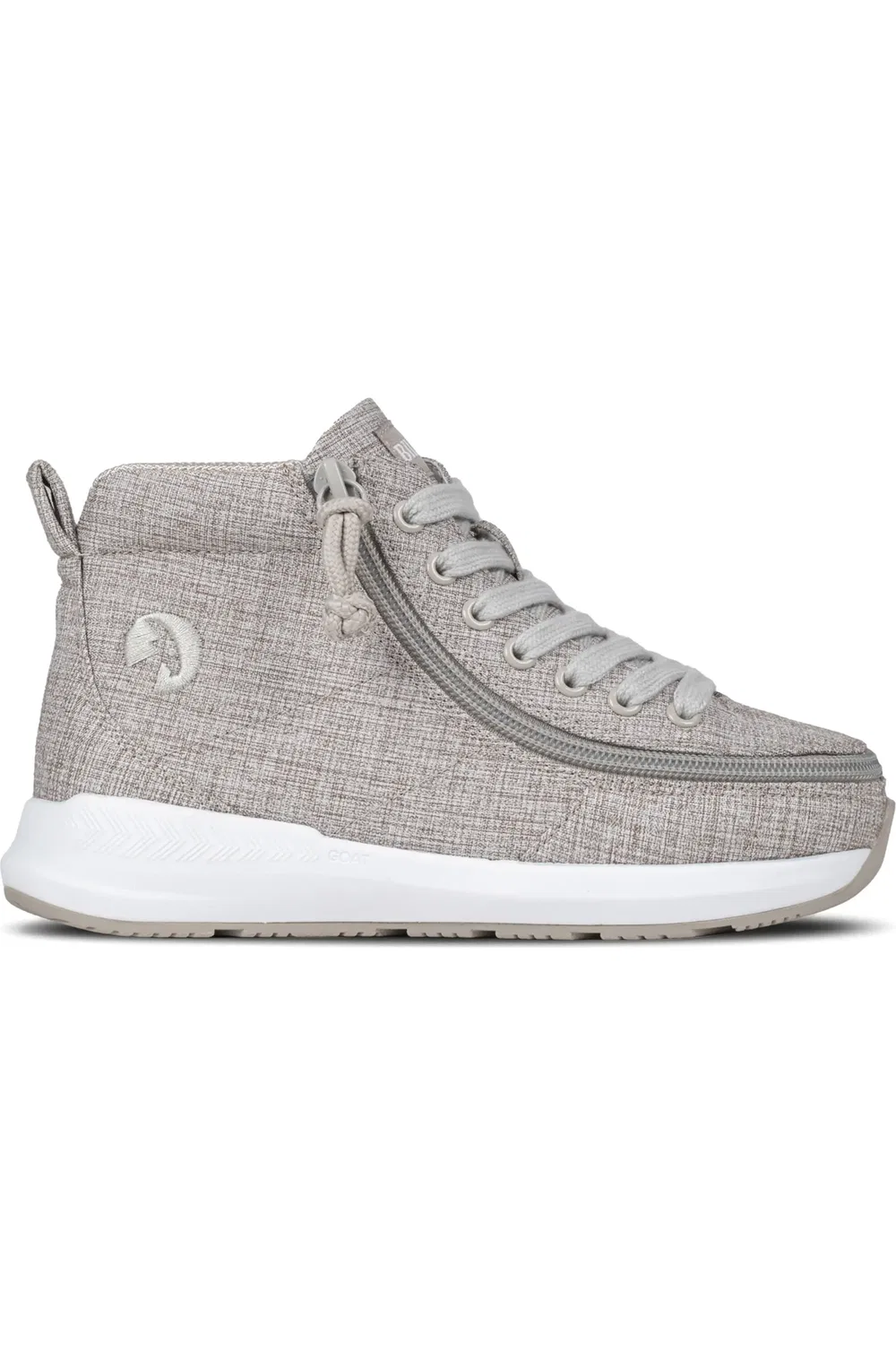 Кроссовки детские на молнии Goat Classic BILLY Footwear, Grey Jersey
