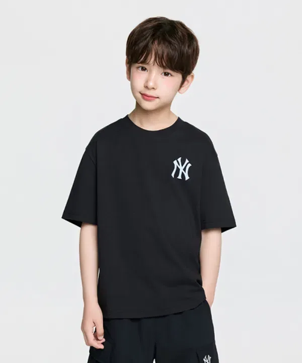 Футболка с принтом Street Crayon Biglux, Mlb Kids, черный
