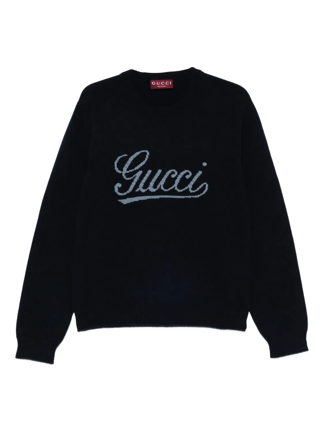 Gucci Свитер с круглым вырезом, синий