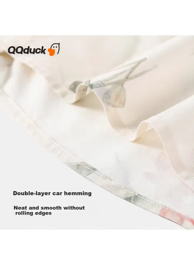 Платье-жилет летнее с принтом лотосового пруда Qq Duck — фото 4