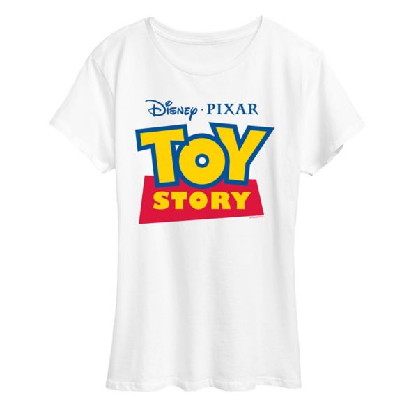 

Женская футболка с графическим логотипом «История игрушек» Disney / Pixar, белый