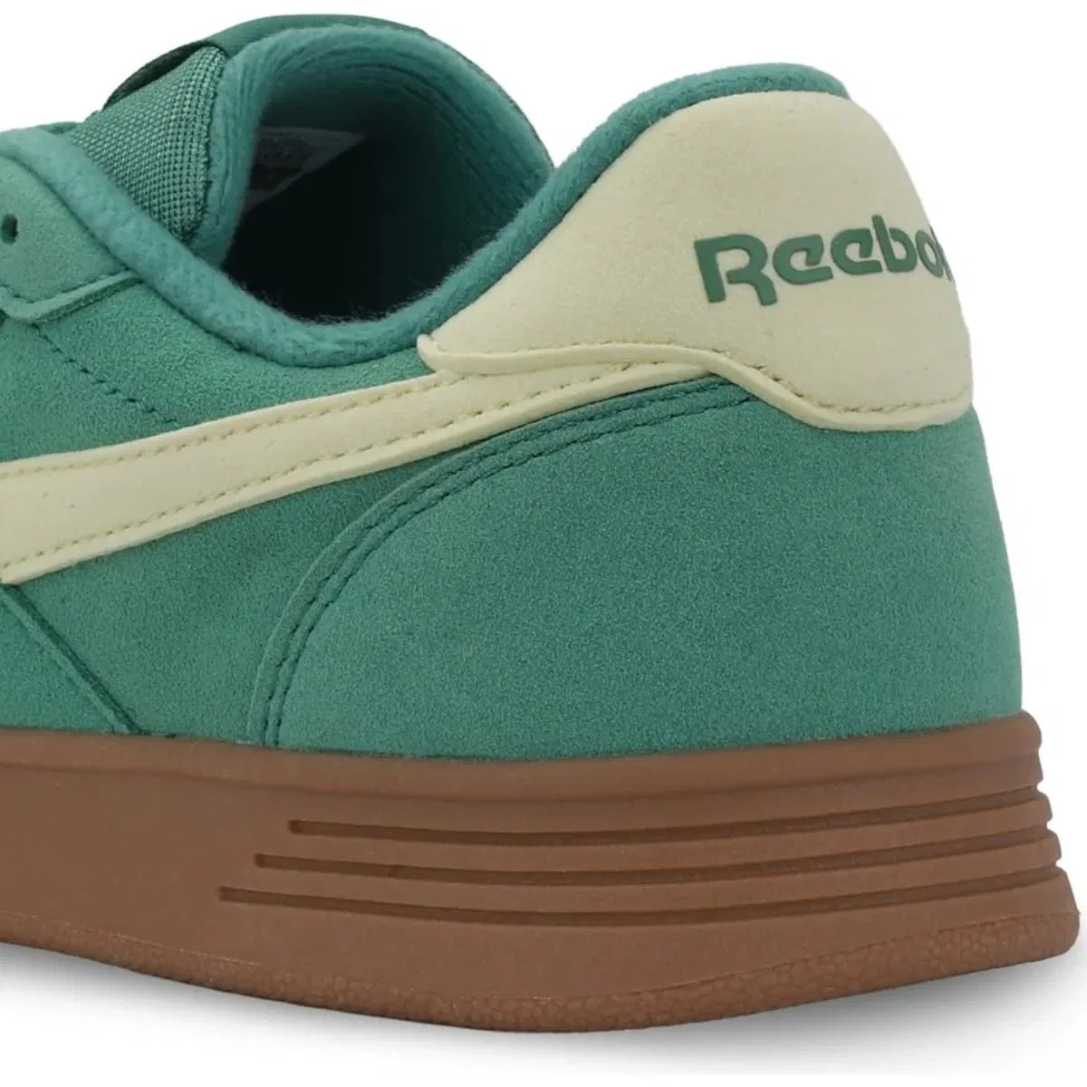Детские кроссовки с низким профилем Court Advance Reebok, Upgrade Green Yellowhaze Sgum1 — фото 4