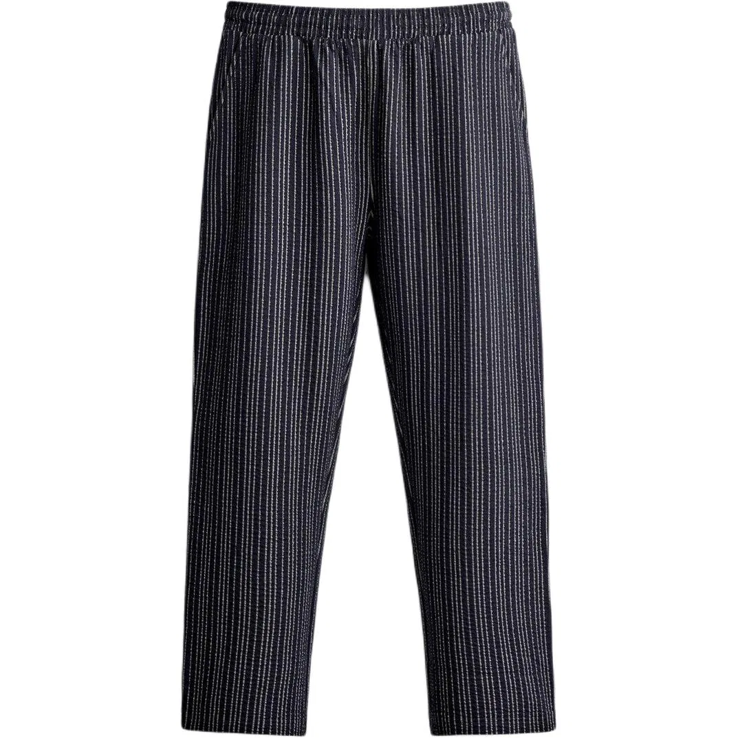 Мужские брюки прямого кроя Sea Blue/White ZARA, Sea Blue/White