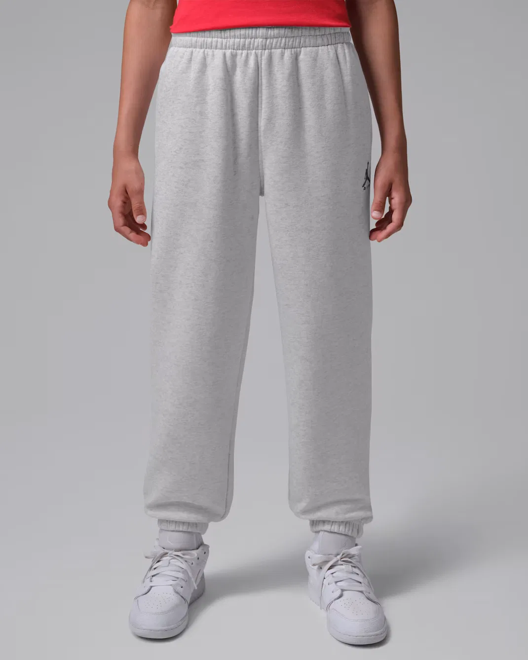 Детские спортивные штаны Jordan Brooklyn Fleece, Neutral Grey Heather