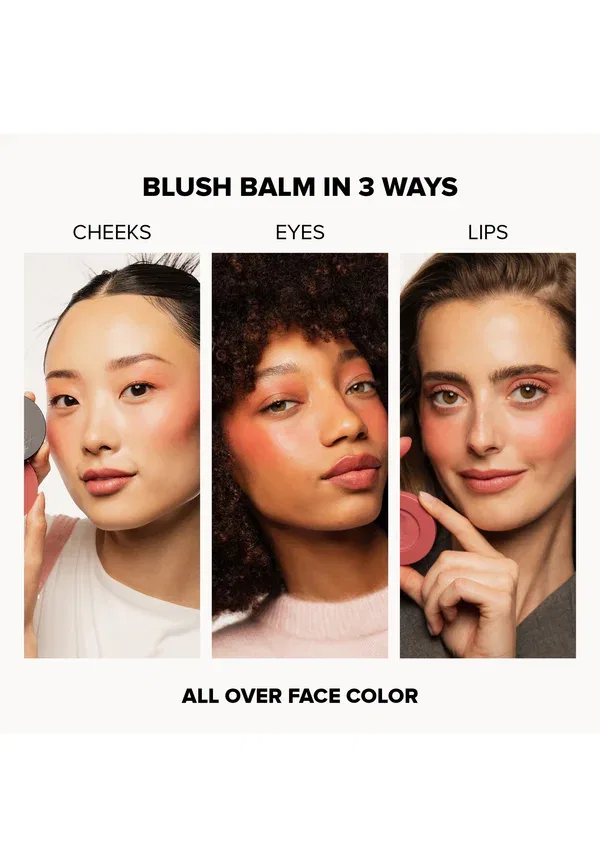 Бальзам для губ, щек и век Stax All Over Color Blush Balm Nudestix, Cheeky Coral, 2.5 г, цвет cheeky coral — фото 4
