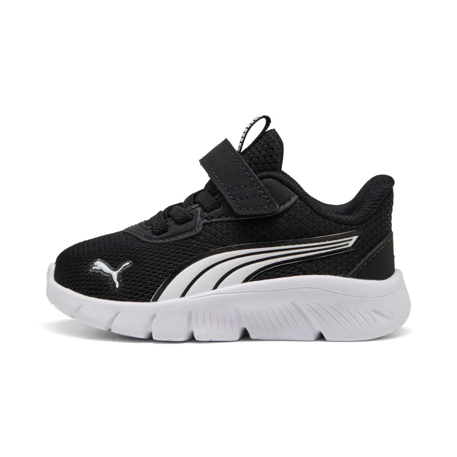 Детские кроссовки с атм. сеткой FLEXFOCUS MODERN AC INF PUMA, Black/White — фото 2