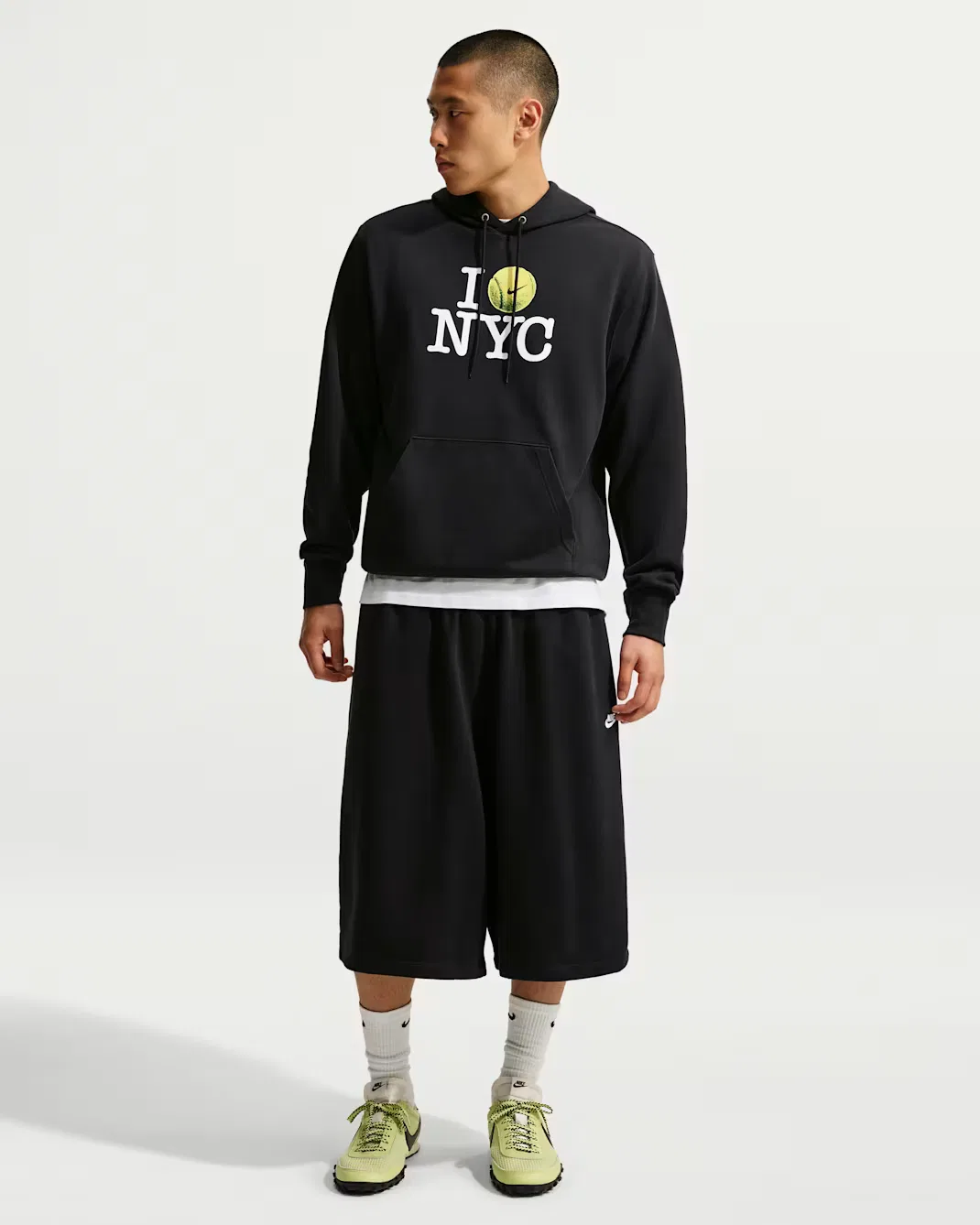 Теннисная толстовка NikeCourt, Black — фото 4