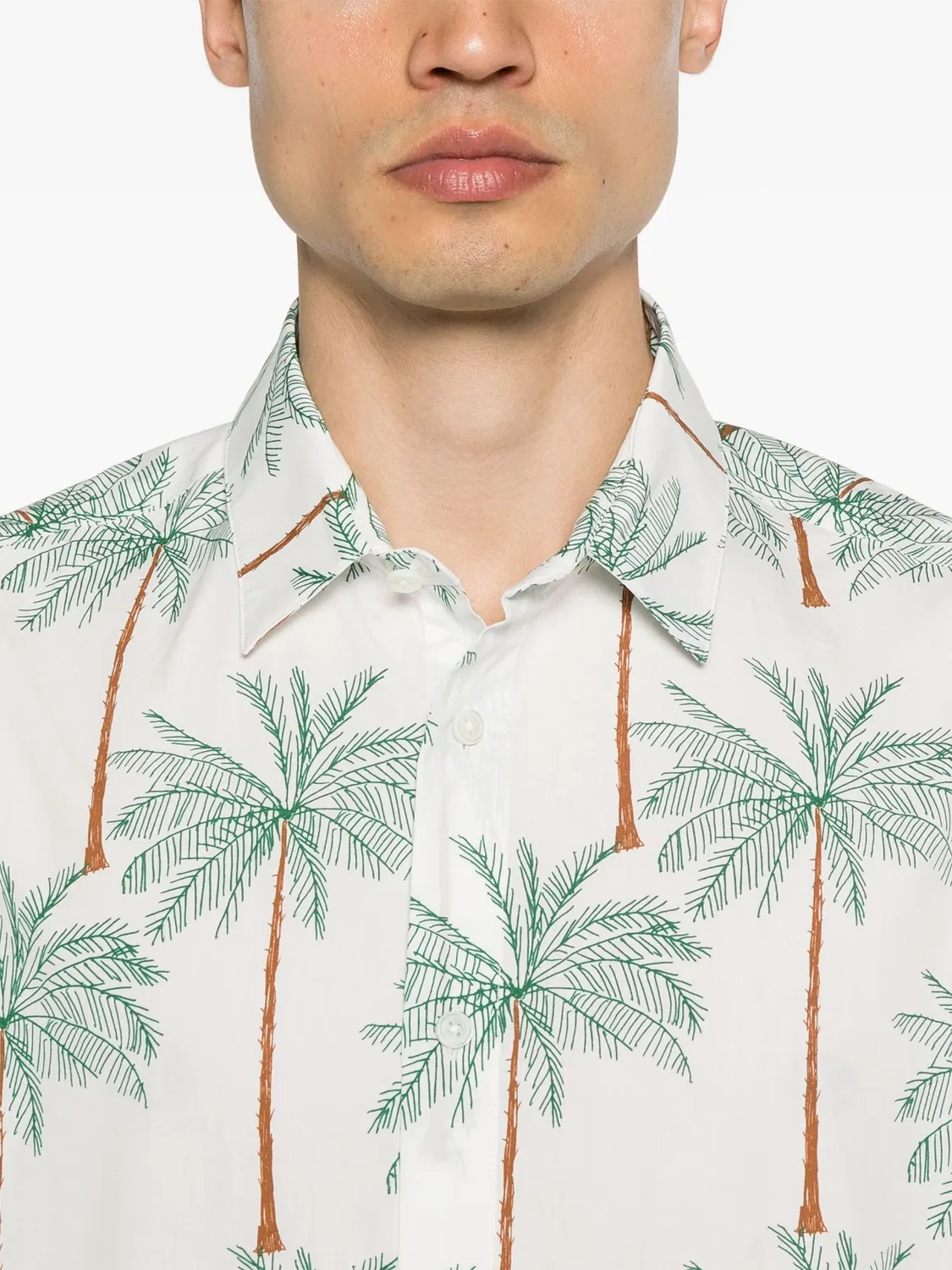 Рубашка La Chemise Simon Jacquemus, белый — фото 2