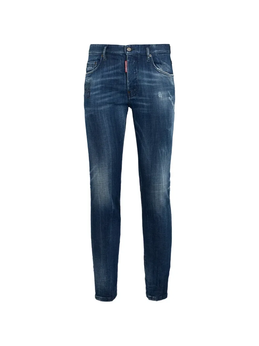 Джинсы Super-twinky milky way-wash Dsquared2, синий