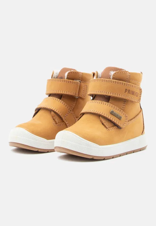 Ботинки непромокаемые Goretex - classic ankle boots Primigi, Senape, горчичный — фото 2