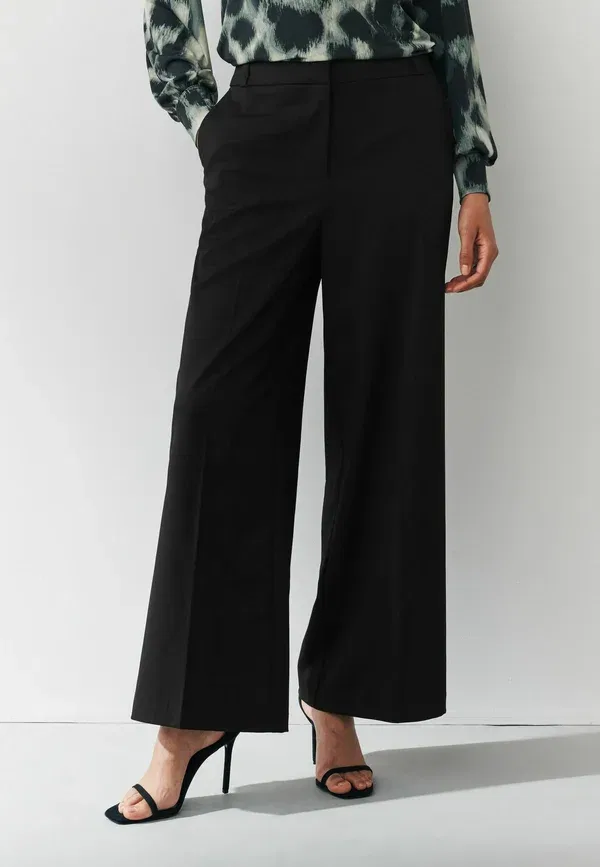 Брюки из полиэстера Tall fit - tailored - trousers Next, черный