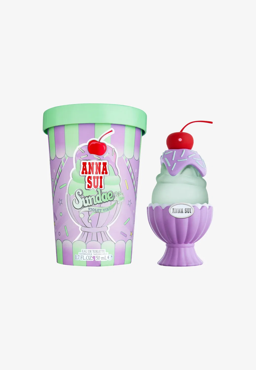 Violet Vibe edt - туалетная вода Anna Sui, 50 мл — фото 2