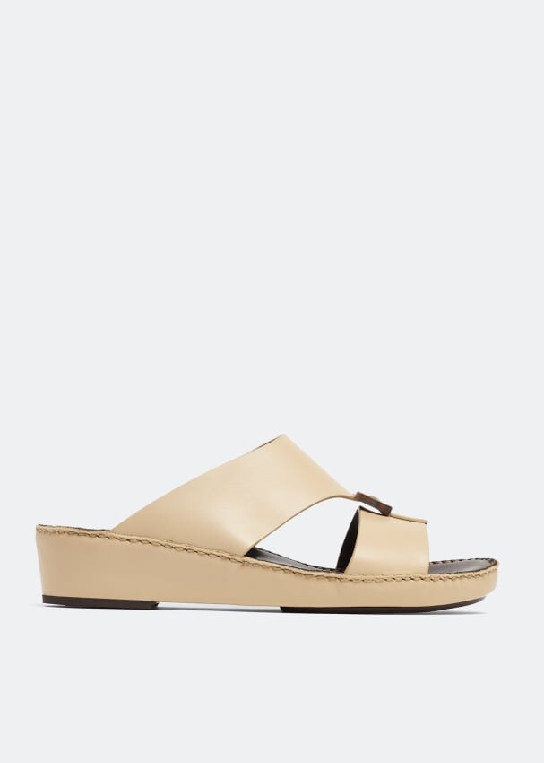 

Сандалии PRIVATE COLLECTION Quadratura Cuerno sandals, бежевый