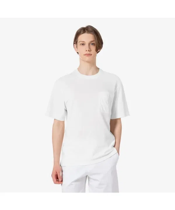 Футболка с накладным карманом th258e-55g 70v Lacoste — фото 3