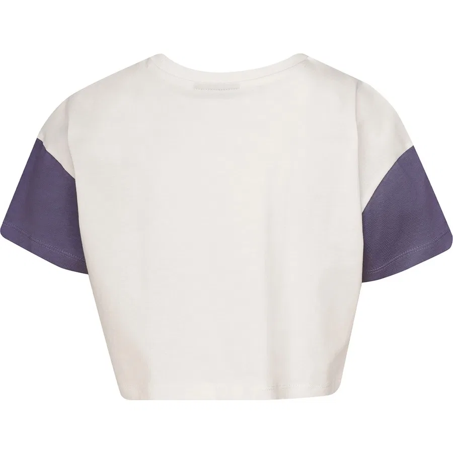 Детская футболка с круглым вырезом Barbara Hummel, Экрю — фото 3