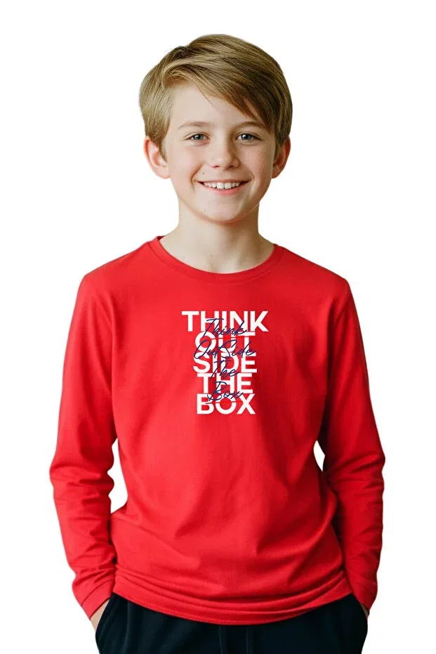 Детские свитшот для мальчиков с принтом 3-Pack Panios Kids, Black-Red-Gray — фото 3