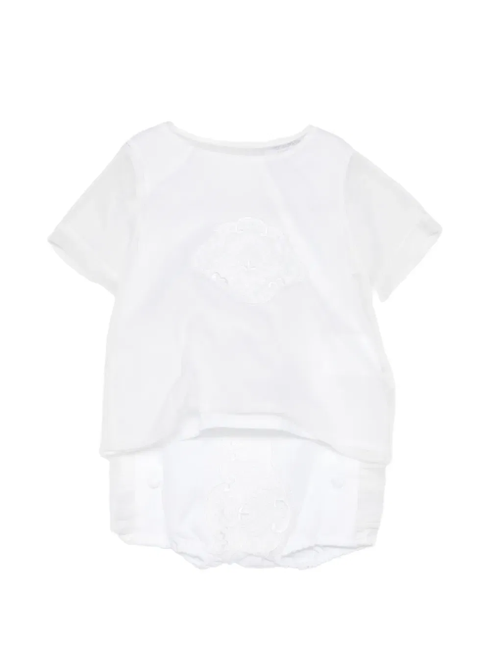 Комплект из шорт с коротким рукавом Jesurum Baby, белый