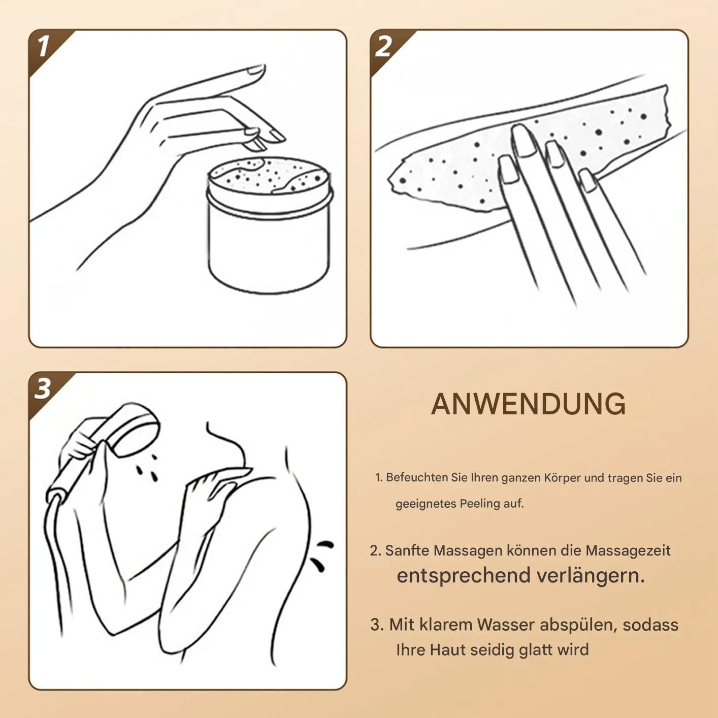 Скраб для тела Natural Salt Scrub, 200 г Generisch — фото 4