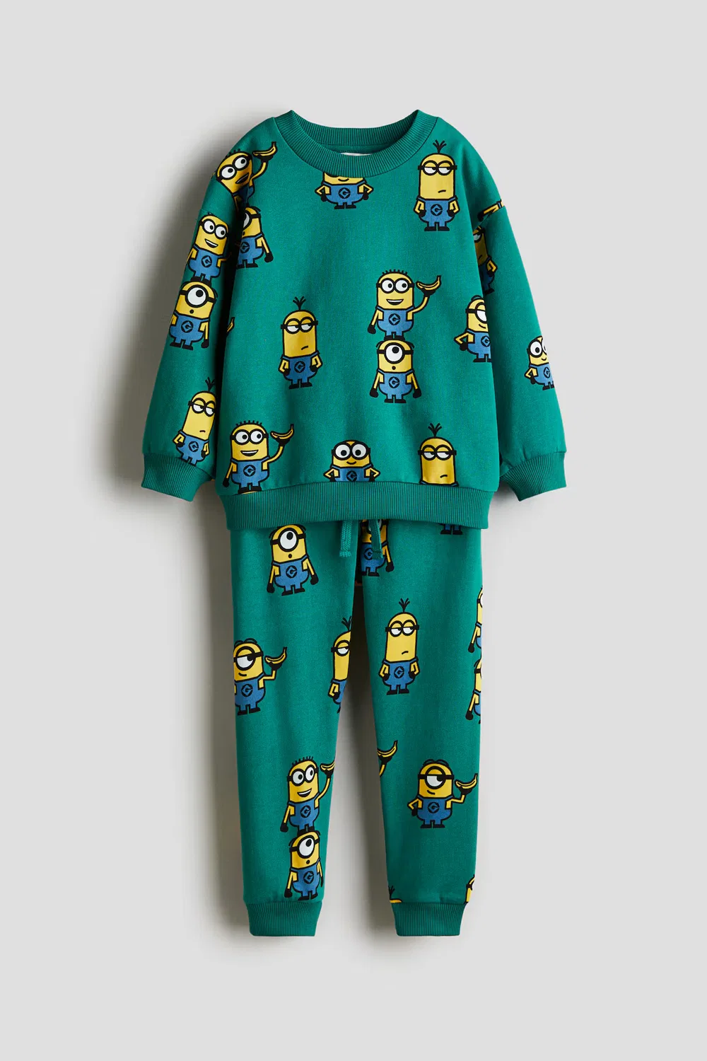 Комплект из двух толстовок с принтом H&M, Türkis/Minions
