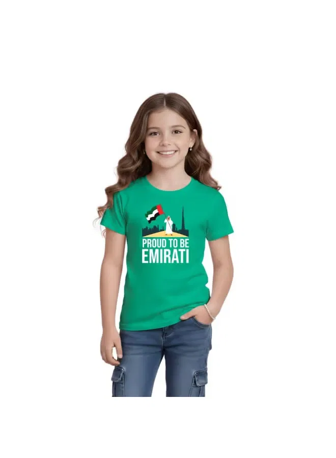 Футболка с коротким рукавом UAE Printshop4Me, зеленый