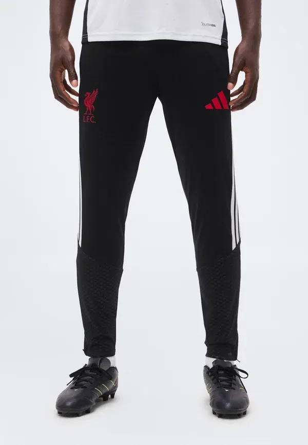 Тренировочные штаны "Ливерпуль" сезона 26/27 - клубная форма Adidas Performance, черный