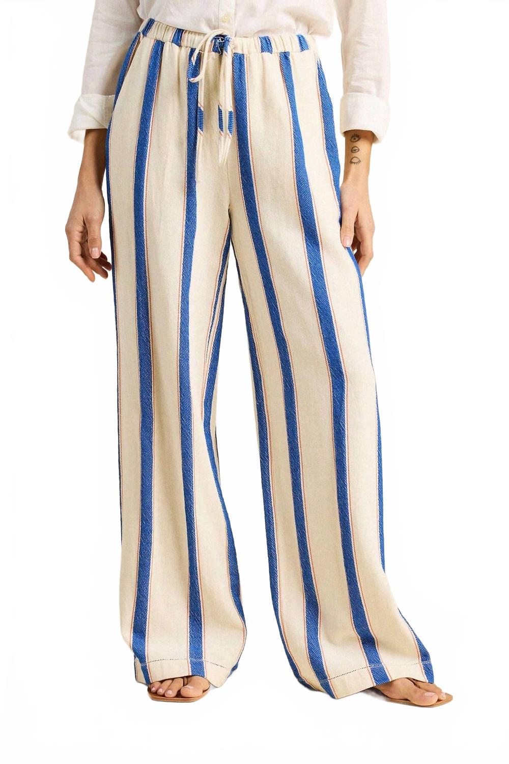 

Брюки Vera полной длины в полоску TROVATA, Awning Stripe