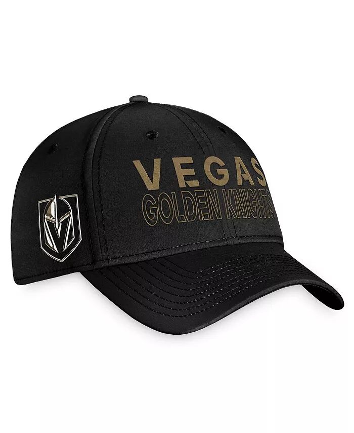 

Мужская черная кепка Vegas Golden Knights Authentic Pro Road Flex Fanatics
