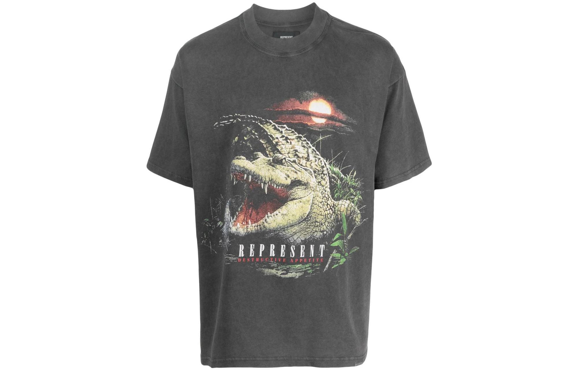 

Футболка Represent мужская серая