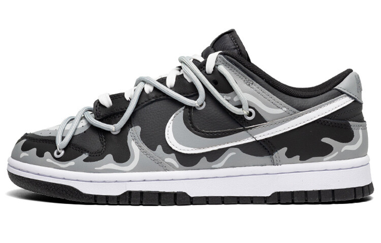 

Кроссовки Nike Dunk Skateboard Shoes Men Low-Top Black White Gray