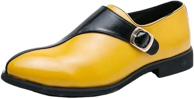Туфли оксфорды, ортопедические, Slip On, желтые UOPYNE