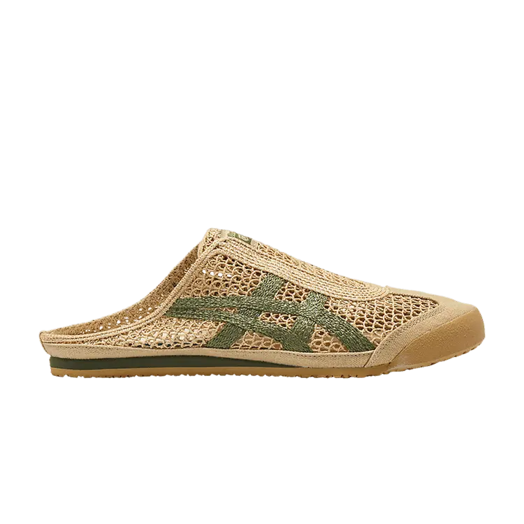 

Кроссовки Onitsuka Tiger Mexico 66 Sabot Beige Green, желто-коричневый